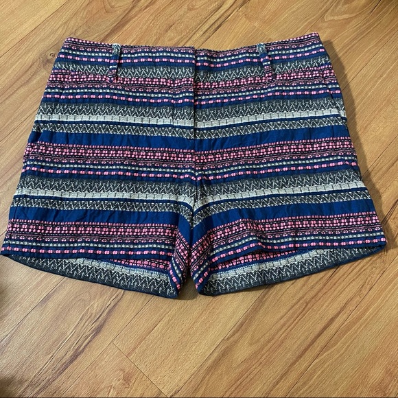🦋 Loft The Riviera Short Multicolor Shorts Size 0 - Picture 3 of 13